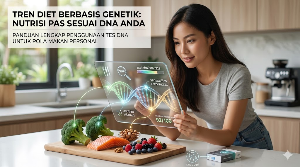Tren Diet Berbasis Genetik: Nutrisi Pas Sesuai DNA Anda