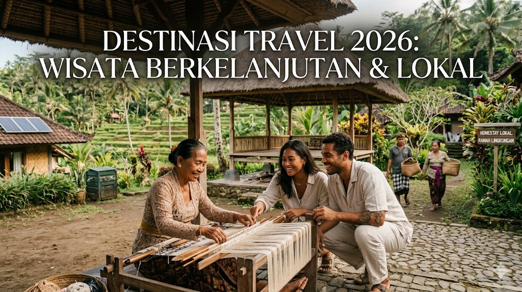 Destinasi Travel 2026: Wisata Berkelanjutan & Lokal